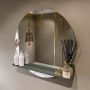 Mondiaz SPOT Badkamerspiegel rond 80cm spiegelplanchet kleur Army SPOTPLNCHT80ARM - Thumbnail 1