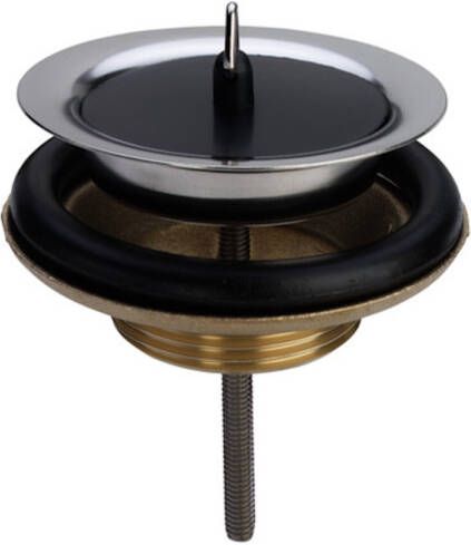 Plieger Afvoer Simplexplug Viega Met Stop 6 4" Chroom