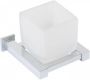 Plieger Cube bekerhouder matglas chroom 4784186 - Thumbnail 1
