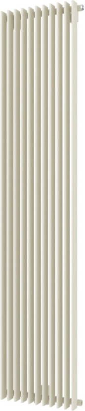 Plieger Antika designradiator verticaal middenaansluiting 1800x400mm 1215W wit structuur 7252761