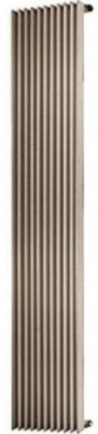 Plieger Antika designradiator verticaal middenaansluiting 1800x400mm 1215W zandsteen 7252770