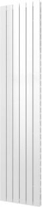 Plieger Cavallino Retto designradiator verticaal dubbel middenaansluiting 2000x450mm 1287W mat wit 7255358