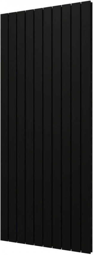 Plieger Cavallino Retto designradiator verticaal dubbel middenaansluiting 1800x754mm 1936W zwart 7255289