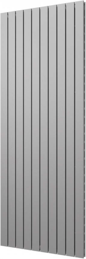 Plieger Cavallino Retto designradiator verticaal dubbel middenaansluiting 2000x754mm 2146W parelgrijs (pearl grey) 7255388