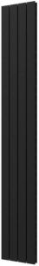 Plieger Cavallino Retto designradiator verticaal dubbel middenaansluiting 2000x298mm 905W donkergrijs structuur 7255355