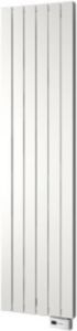 Plieger Cavallino Retto-EL II Fischio elektrische designradiator verticaal 1800x450mm 1000W parelgrijs (pearl grey) 7255767