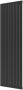 Plieger Cavallino Retto designradiator verticaal enkel middenaansluiting 2000x602mm 1332W zwart grafiet (black graphite) 7255327 - Thumbnail 1