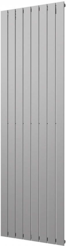 Plieger Cavallino Retto designradiator verticaal enkel middenaansluiting 2000x602mm 1332W parelgrijs (pearl grey) 7255323