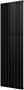 Plieger Cavallino Retto designradiator verticaal enkel middenaansluiting 2000x602mm 1332W zwart 7255328 - Thumbnail 1