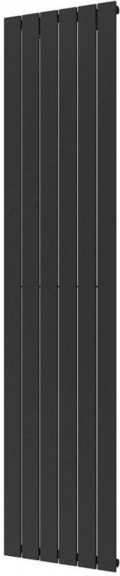 plieger Designradiator Cavallino Retto Enkel 999 Watt Middenaansluiting 200x45 cm Black Graphite