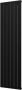 Plieger Cavallino Retto designradiator verticaal enkel middenaansluiting 2000x450mm 999W mat zwart 7250325 - Thumbnail 1