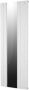 Plieger Cavallino Specchio designradiator verticaal met spiegel middenaansluiting 1800x602mm 773W mat zwart 7250328 - Thumbnail 1