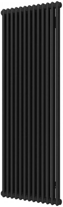Plieger Florence designradiator verticaal 1800x600mm 1677W mat zwart 7250330