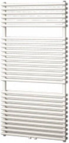 Plieger Florian Nxt M designradiator dubbel horizontaal met middenaansluiting 1216x500mm 833W pergamon 7255437