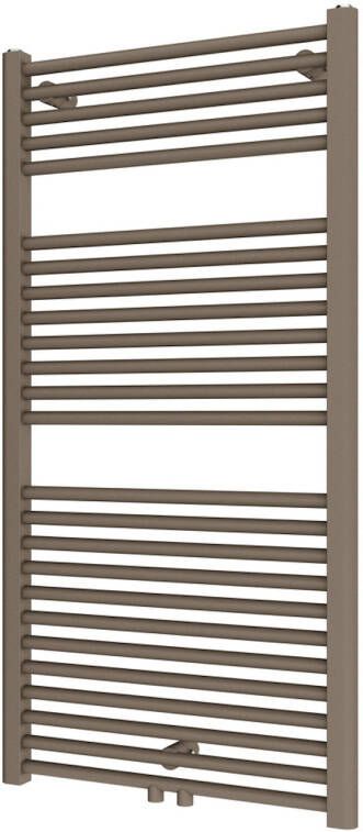 Plieger Designradiator Palermo NXT M 117 5x50 cm 580W Midden Onder aansluiting Zandsteen