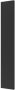 Plieger Perugia designradiator verticaal middenaansluiting 1806x304mm 535W zwart grafiet (black graphite) 7255602 - Thumbnail 1