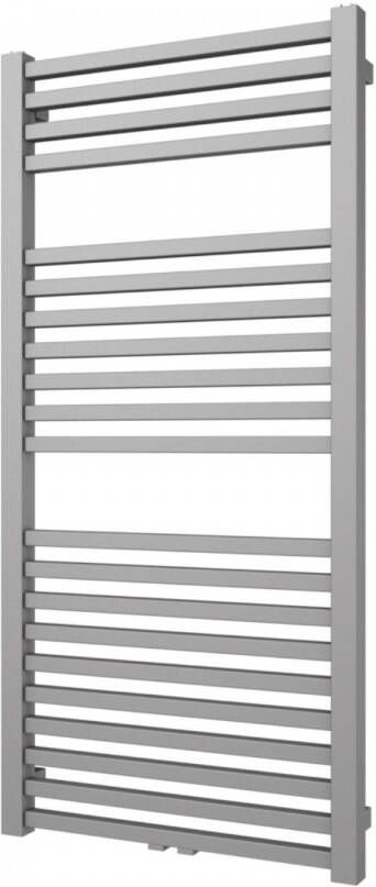 Plieger Roma M designradiator horizontaal middenaansluiting 1255x600mm 700W parelgrijs (pearl grey) 7250689