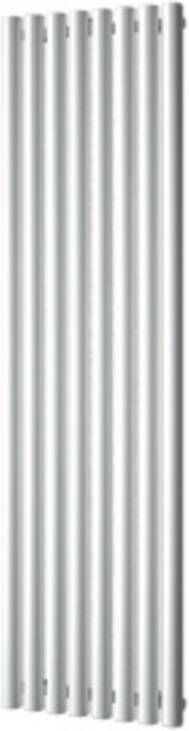 Plieger Trento designradiator verticaal met middenaansluiting 1800x470mm 1086W donkergrijs structuur 7250049
