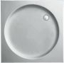 Plieger Luxury douchebak acryl vierkant met ronde inzet 80x80x9cm wit 11002031209101 - Thumbnail 1