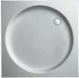 Plieger Luxury douchebak acryl vierkant met ronde inzet 90x90x9cm wit 11002031212101 - Thumbnail 1