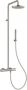 Plieger Napoli douchesysteem thermostatisch met hoofddouche Ø20cm met handdouche staafmodel m.1 stand RVS BU85RM2151NK - Thumbnail 1