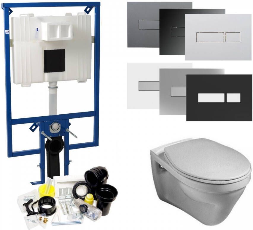 Gustavsberg Plieger Flair Compact set17 Saval Vlakspoel