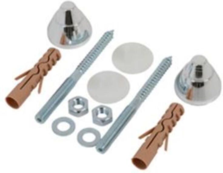 Plieger Bevestigingsset voor Urinoir Brussel Euroline Chroom