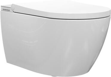 Plieger Douche WC Capri Met Zitting Glanzend Wit