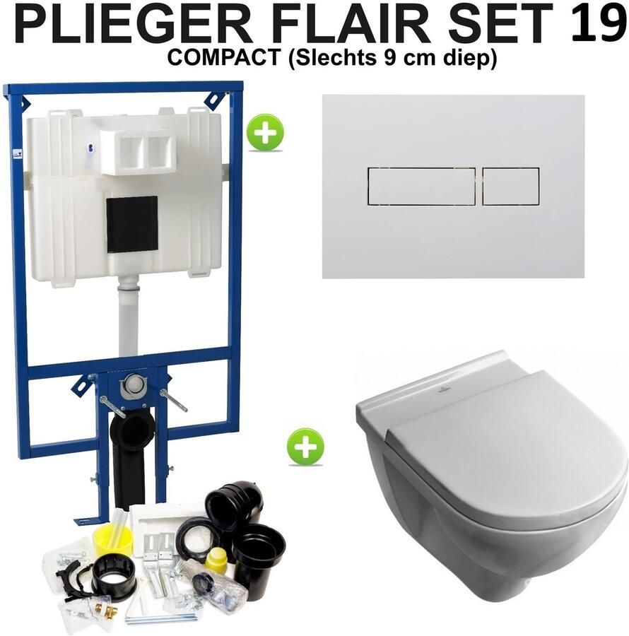 Plieger Flair Compact O'novo set19 Wit