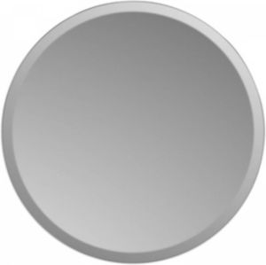 Plieger Charleston 4mm ronde spiegel met facetrand O 50cm zilver 4350109