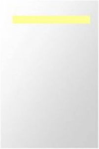 Plieger One spiegel met LED verlichting horizontaal 40x60cm 4351300