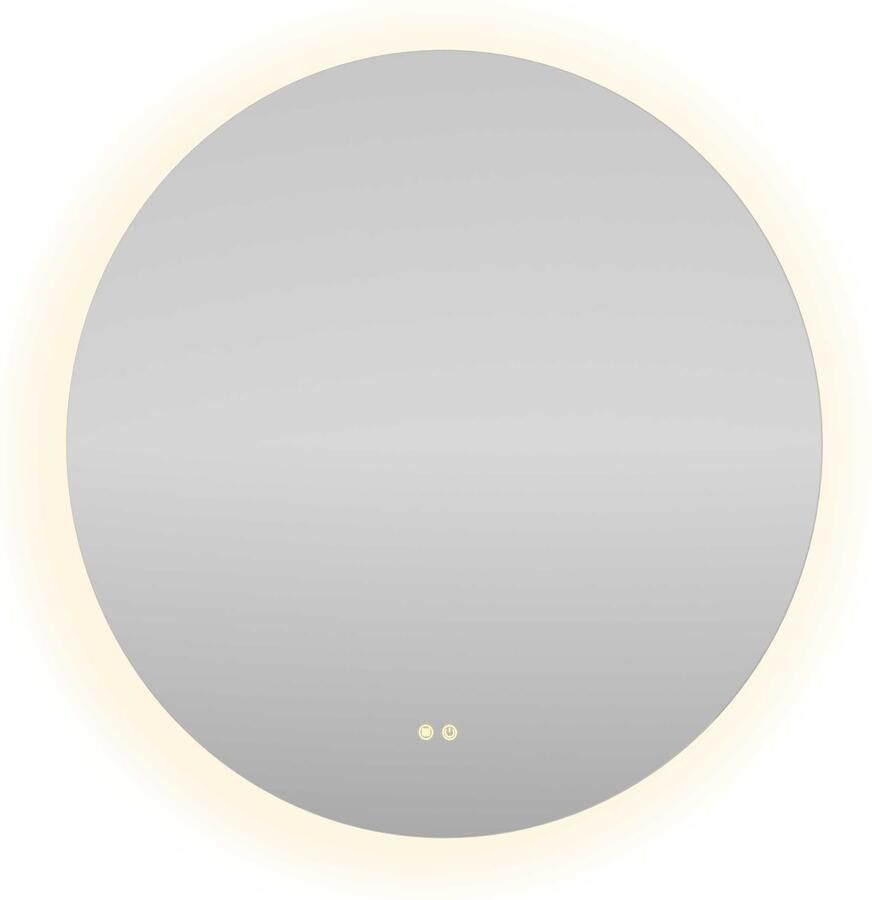 Proline Arancia Spiegel Rond LED Frame 80x3x80 cm Spiegel
