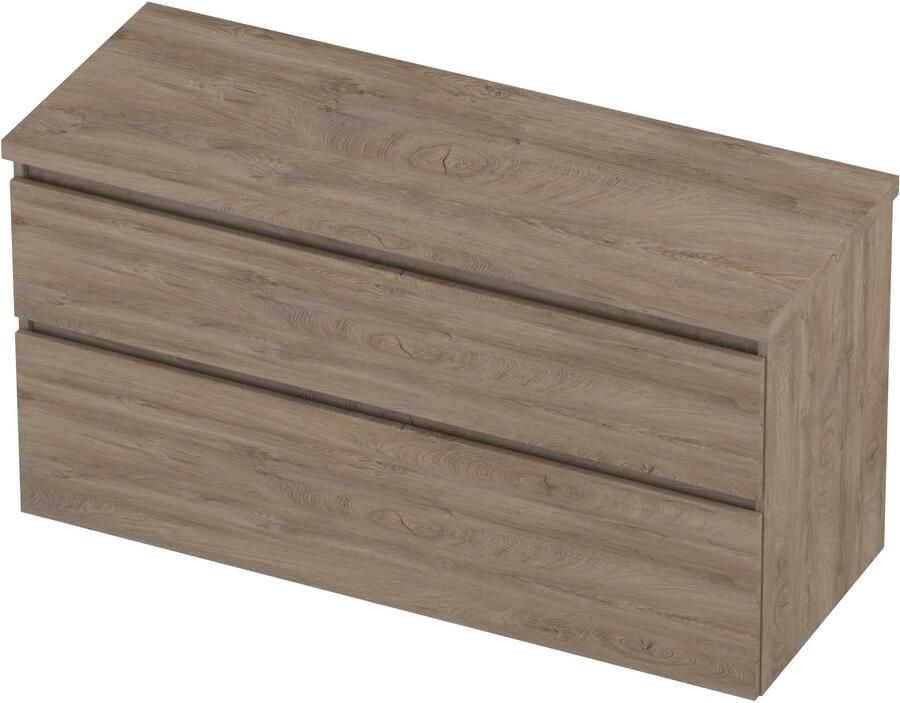 Proline Deck Badmeubelset Asymmetrisch 120x46x55 cm Raw Oak