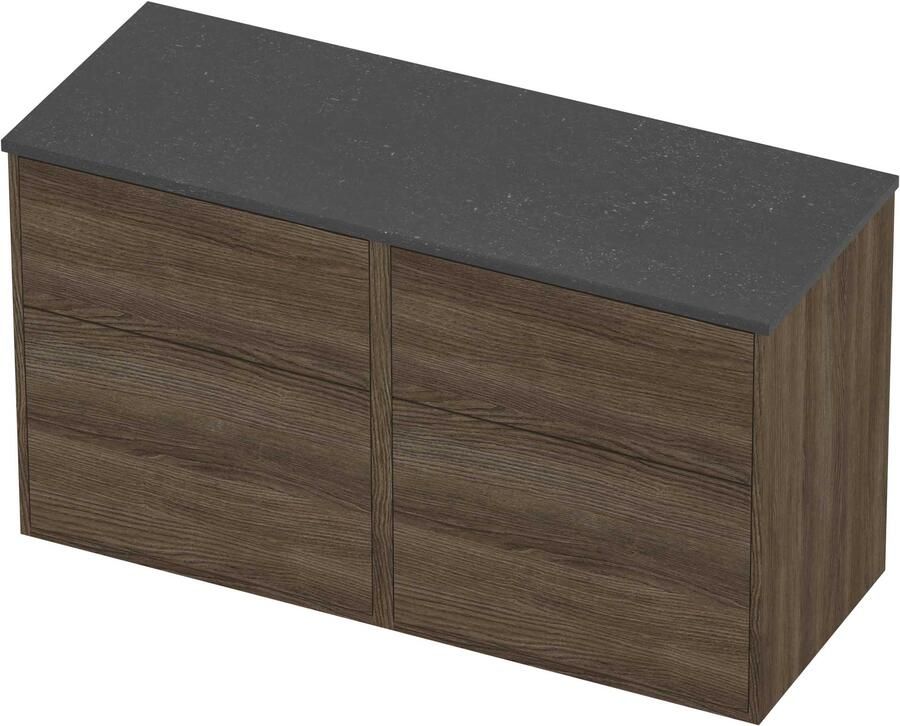 Proline Deck Badmeubelset Hardsteen Voor Grepen 120x46x67 cm Blue Stone Vital Oak