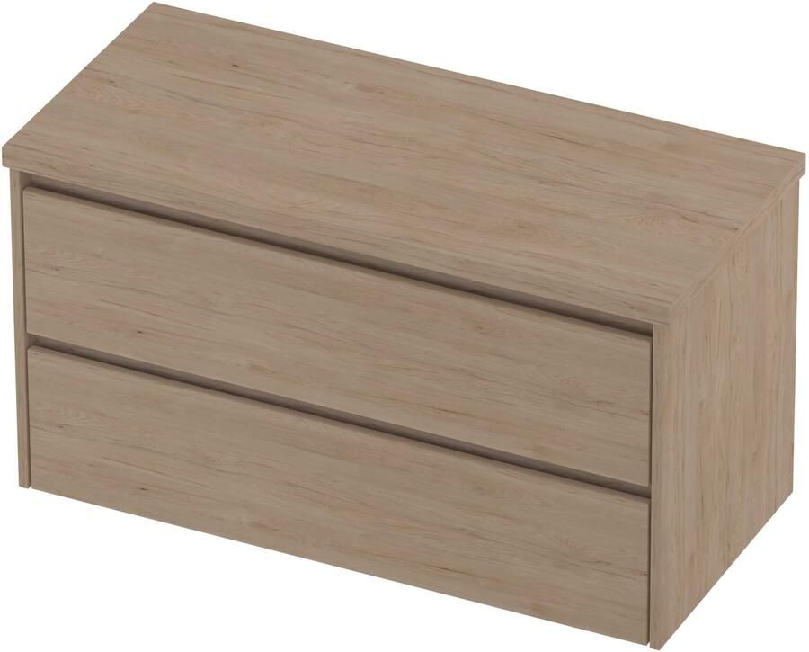 Proline Deck Badmeubelset Symmetrisch 100x46x55 cm Ideal Oak