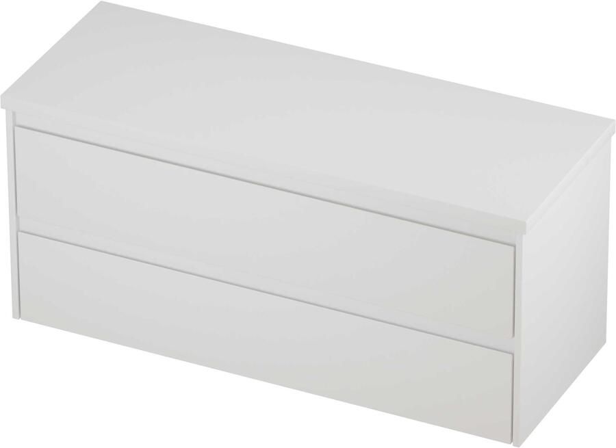 Proline Deck Badmeubelset Symmetrisch 120x46x55 cm Mat Wit