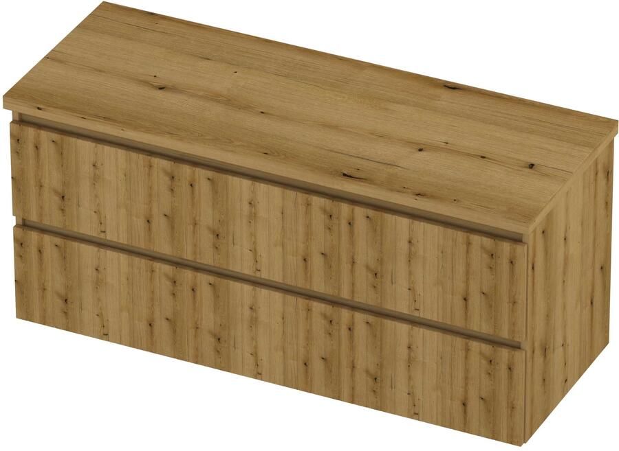 Proline Deck Badmeubelset Symmetrisch Gefreesd 120x46x55 cm Urban Oak