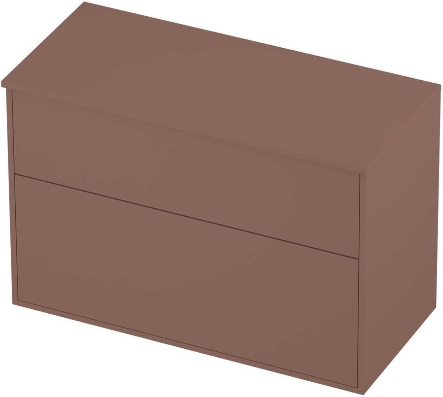 Proline Deck Badmeubelset Voor Grepen Asymmetrisch Kader 100x46x67 cm Beauty Blush
