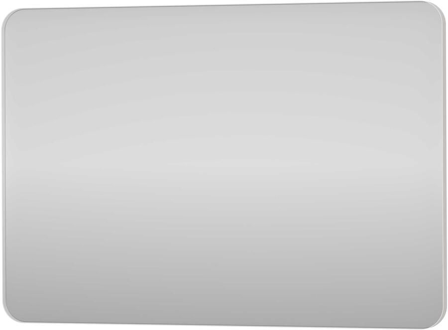 Proline Donna Spiegel Rond Kader 100x4x70 cm Mat Wit