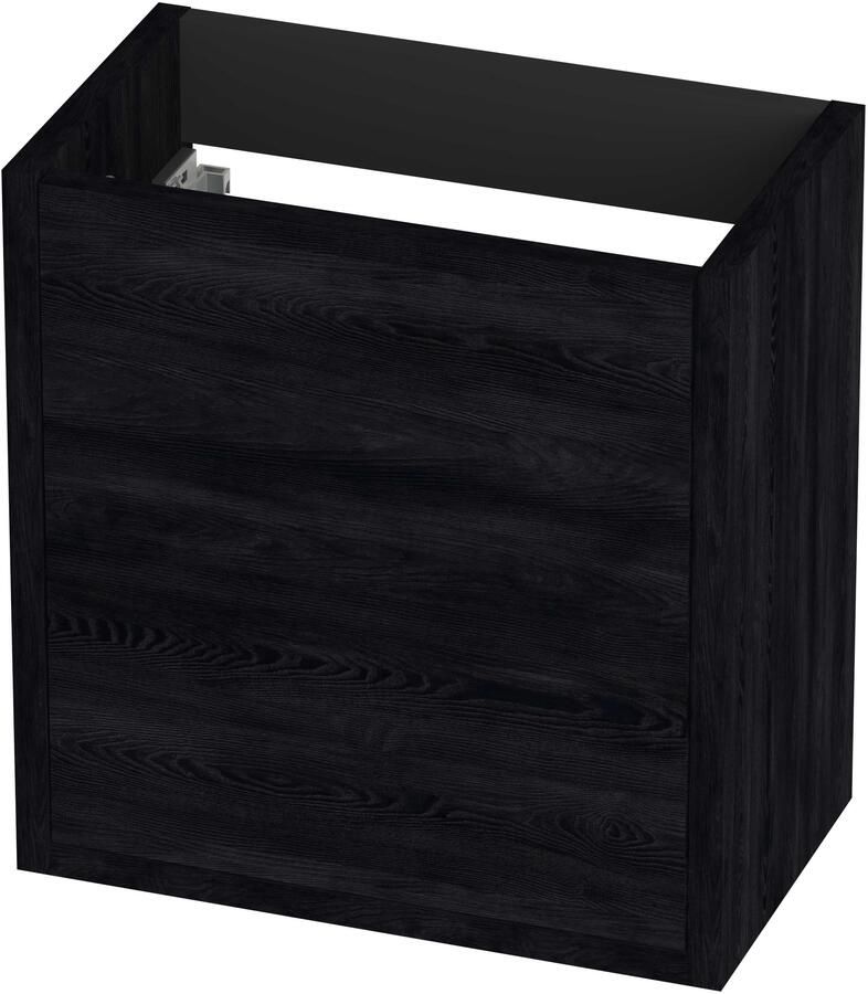 Proline Fonteinkast 1 Deur Push-To-Open 40x23x40 cm Black Oak