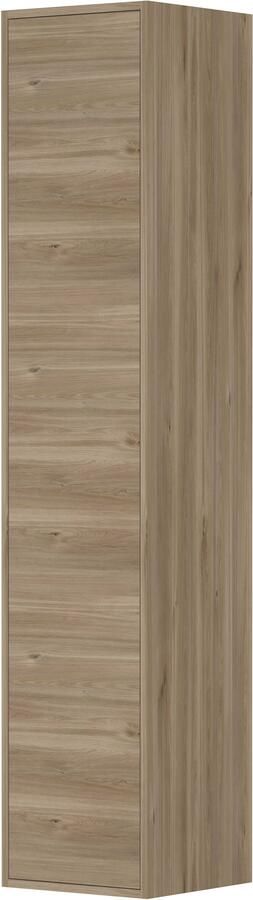 Proline Hoge Kast 1 Deur Push-To-Open 35x35x169 cm Cider Oak