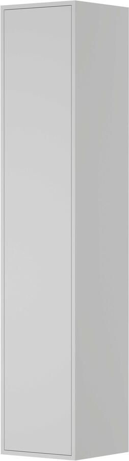 Proline Hoge Kast 1 Deur Push-To-Open 35x35x169 cm Mat White