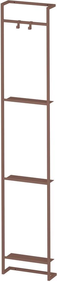 Proline Kastframe Voor Hoge Kast Met 2 Handdoekhaken 33x33x169 cm Beauty Blush