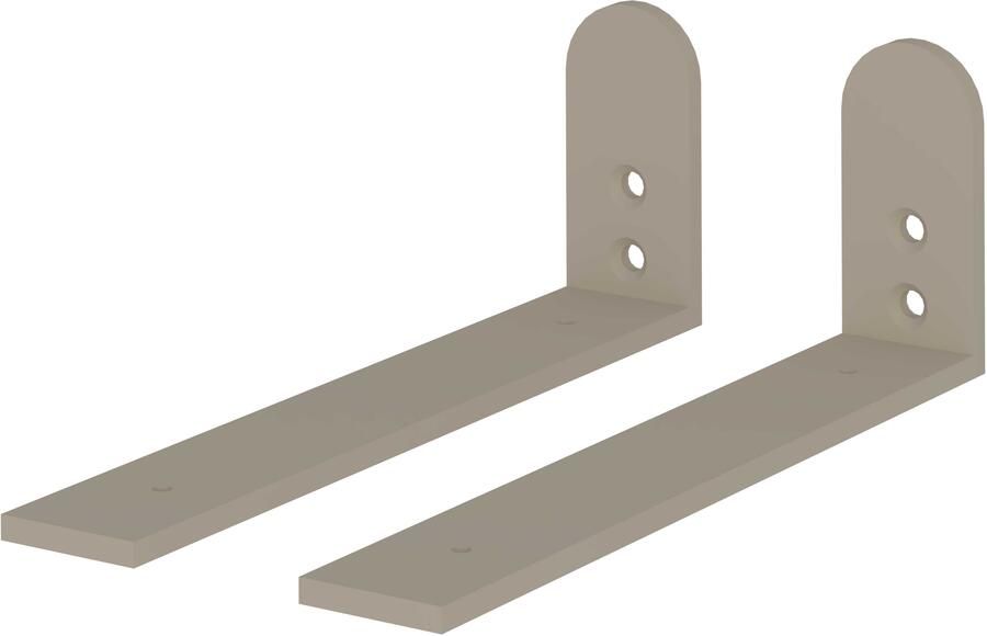 Proline Metalen Wandsteunen Voor Wandplank Soft Linen
