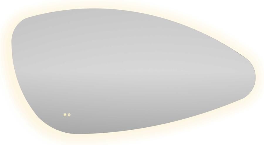Proline Oliva Spiegel Organisch LED Frame 140x3x70 cm Spiegel