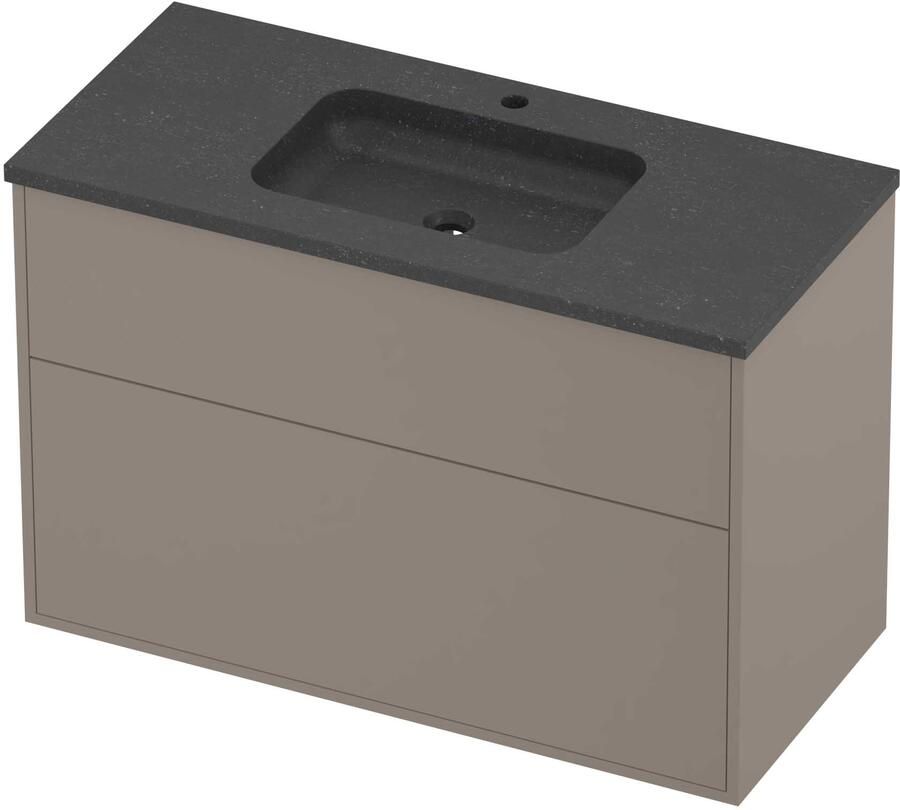 Proline Rollo Badmeubelset Hardsteen Elegant 100x46x67 cm Blue Stone Clay Beige