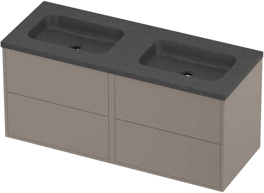 Proline Rollo Badmeubelset Hardsteen Elegant 120x46x54 cm Blue Stone Clay Beige