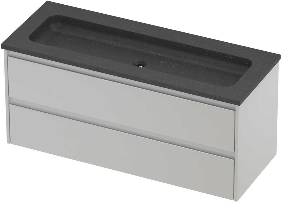 Proline Rollo Badmeubelset Hardsteen Elegant 120x46x54 cm Blue Stone Glans Wit