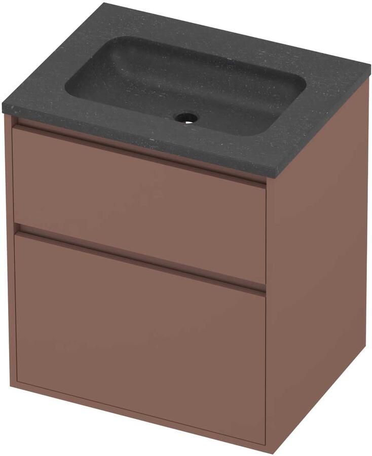 Proline Rollo Badmeubelset Hardsteen Elegant 60x46x67 cm Blue Stone Beauty Blush