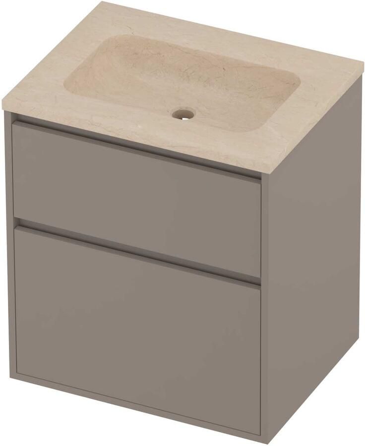 Proline Rollo Badmeubelset Hardsteen Elegant 60x46x67 cm Sand Stone Clay Beige